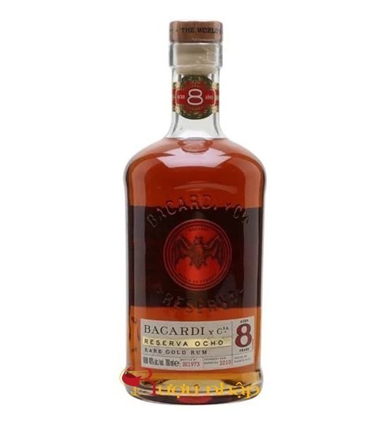 Rượu Bacardi Reserva Ocho 8 Years Old Rượu Bacardi 8 Năm Reserva Ocho