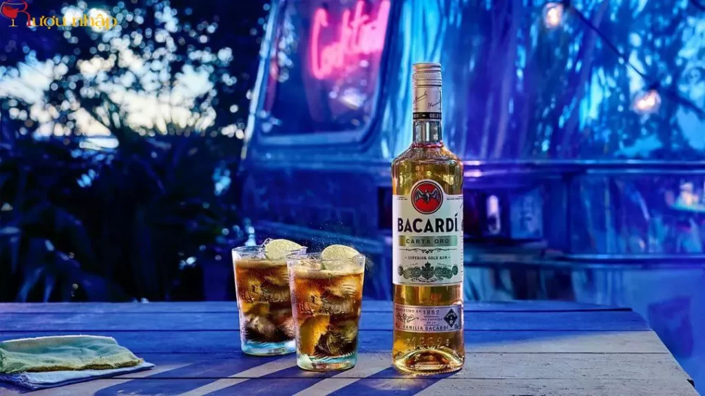 Rượu Bacardi Gold Carta Oro Rượu Bacardi Superior Carta Oro Gold Run