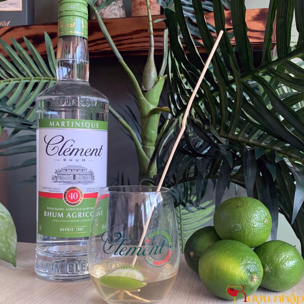 Rượu Clement Rhum Blanc Agricole Martinique