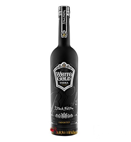 Rượu Vodka White Gold Black Edition Rượu Vodka White Gold Black Edition
