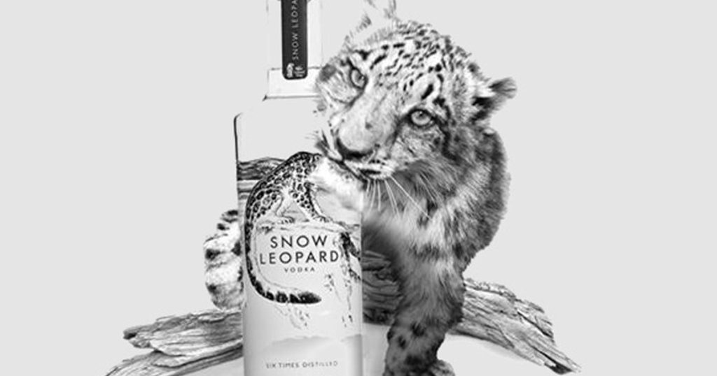 Rượu Vodka Snow Leopard