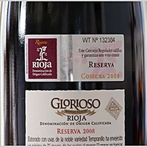 cach doc nhan chai ruou vang Tay Ban Nha