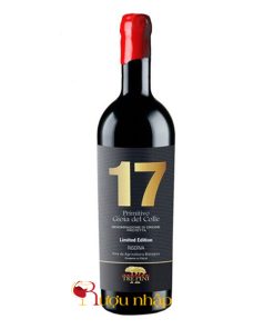 Rượu Vang 17 Trepini Primitivo Limited - 17 độ Organi