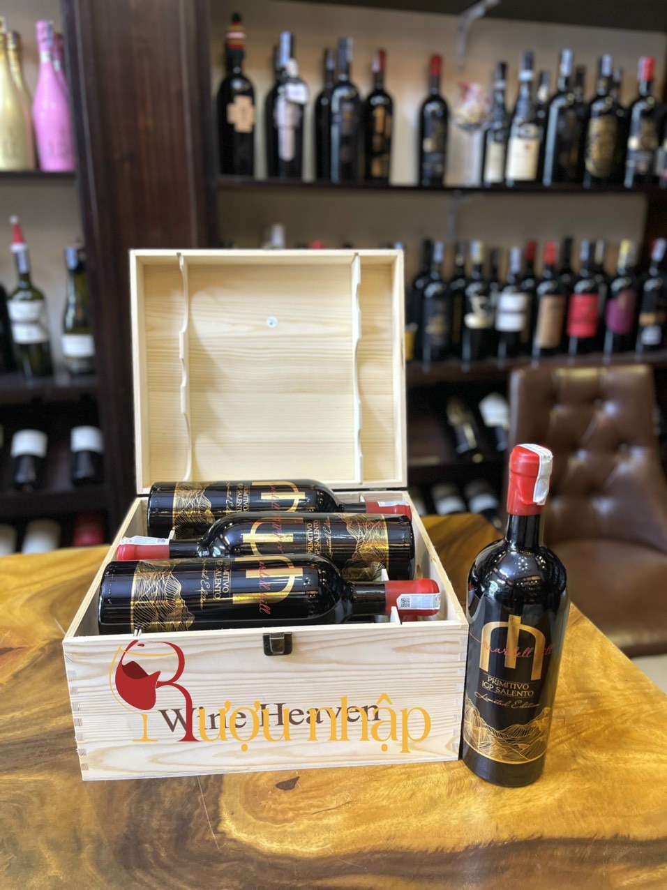 Rượu vang Ý Mardell Hill Primitivo IGT 19 độ Rượu Vang Mardell Hill Primitivo 19.5 Độ
