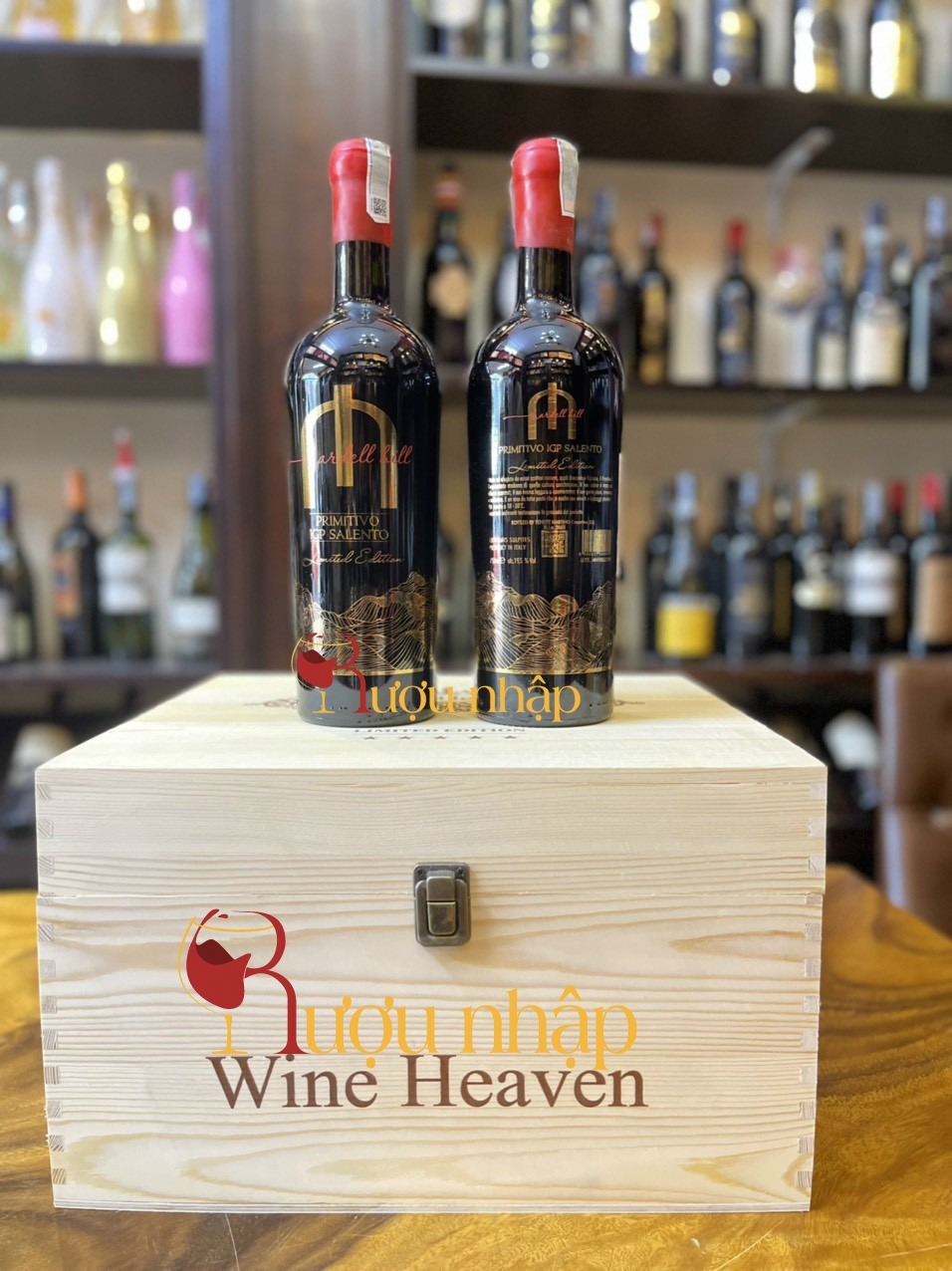 Rượu vang Ý Mardell Hill Primitivo IGT 19 độ Rượu vang Ý Mardell Hill Primitivo IGT 19 độ
