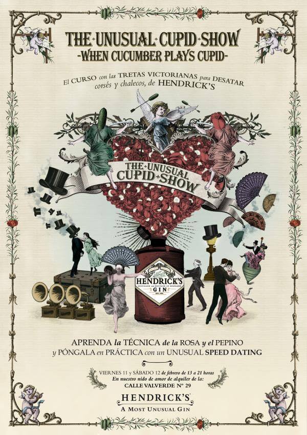hendricks gin áp phích