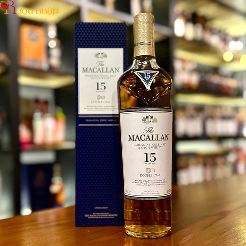 Rượu Macallan 15 năm Double Cask