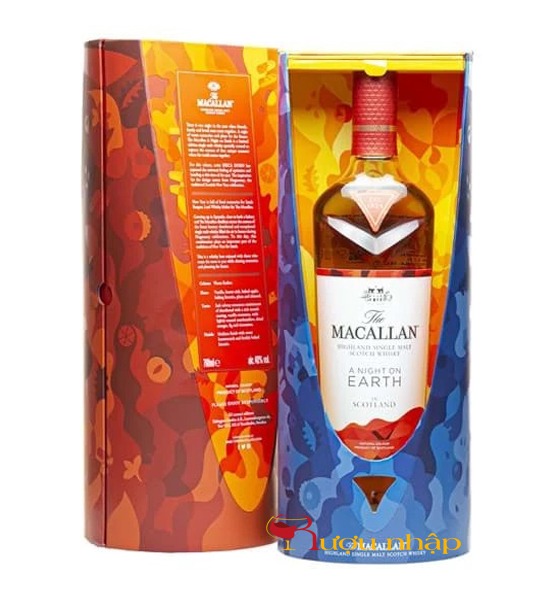 Macallan-A-Night-On-Earth-hop-qua Rượu Macallan A Night On Earth