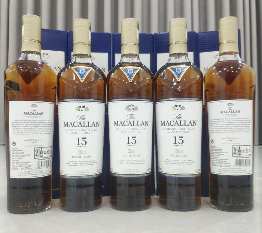 Rượu Macallan 15 Năm Double Cask