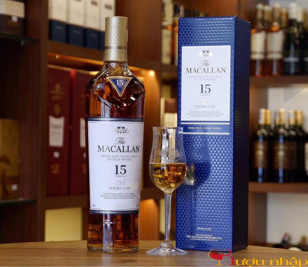 Rượu Macallan 15 Năm Double Cask
