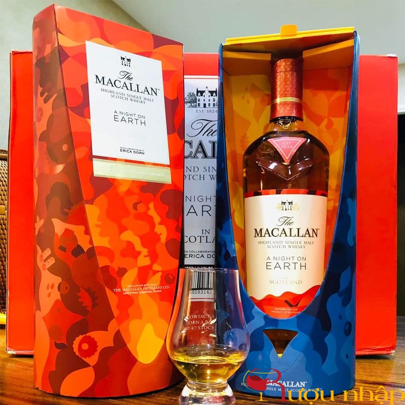 Macallan A Night on Earth Rượu Macallan A Night On Earth