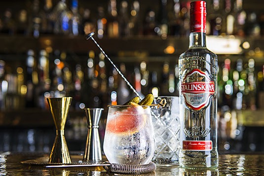 Rượu Vodka Stalinskaya 1L Rượu Vodka Stalinskaya 1L
