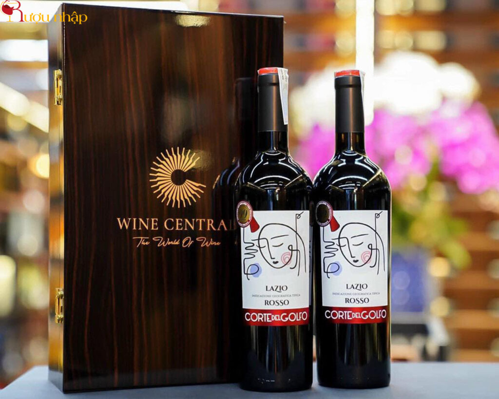 Rượu Vang Corte del Golfo Lazio Rosso IGT