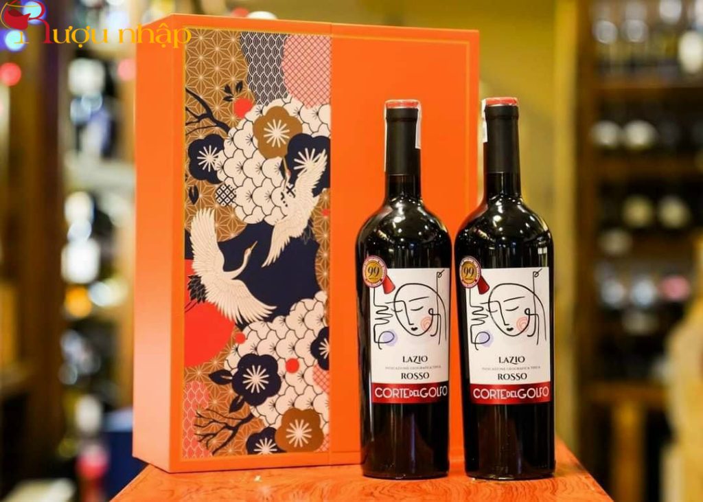 Rượu Vang Corte Golfo Lazio Rosso IGT
