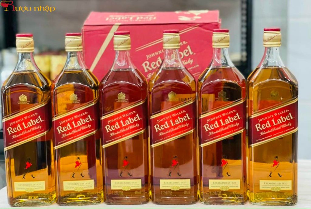 Rượu Johnnie Walker Red Label 1.125L