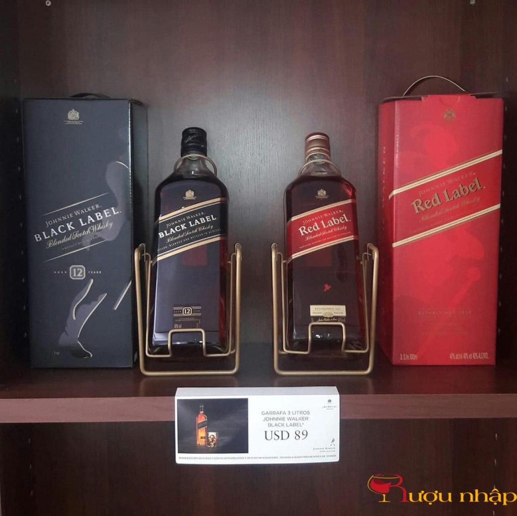 Johnnie Walker Red Label 3 Lít