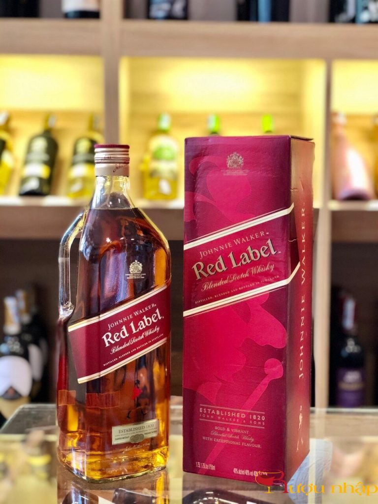 Rượu Johnnie Walker Red 1.75L Rượu Nhập
