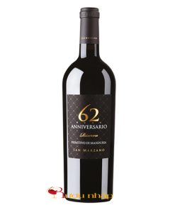 Rượu Vang Ý 62 Anniversario Primitivo di Manduria