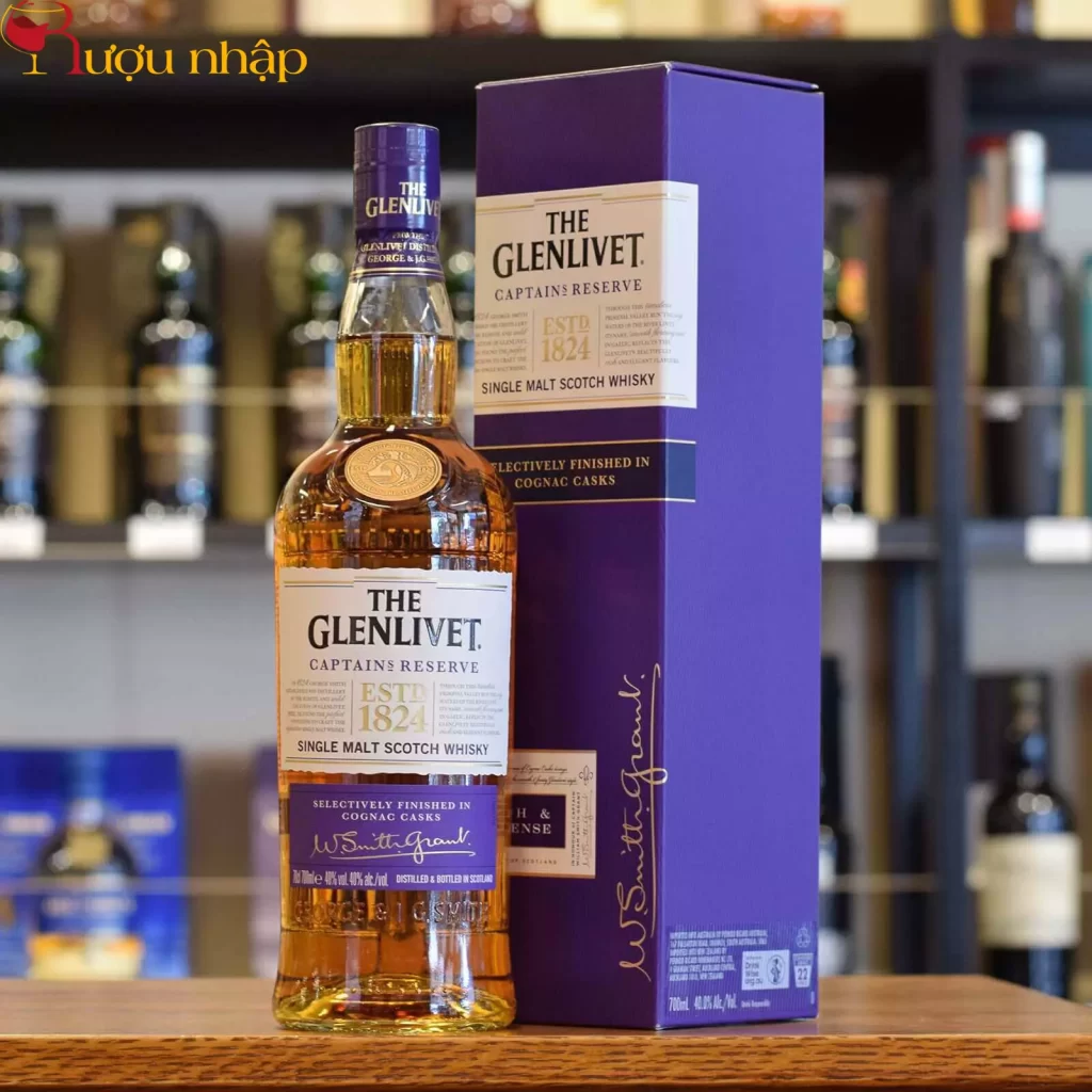 Rượu Glenlivet Captains Reserve