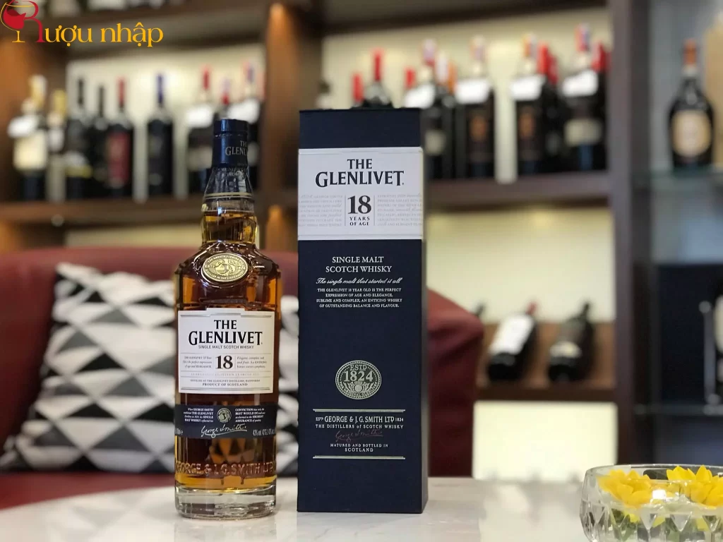 Rượu Glenlivet 18 Năm