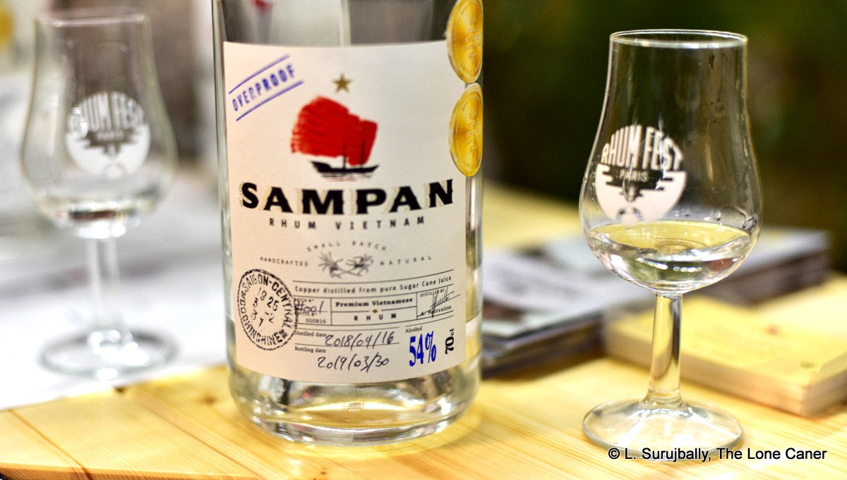 Rượu Sampan Rhum 54%