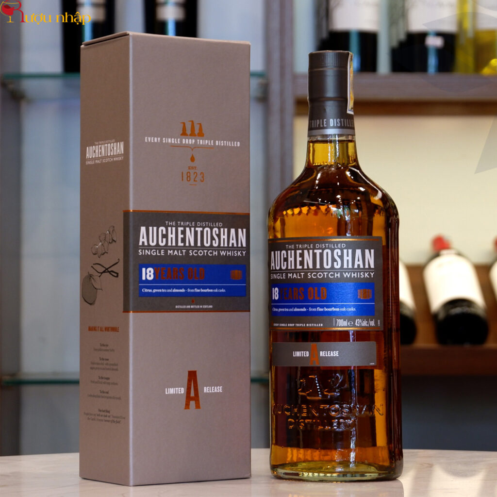 Rượu Auchentoshan 18 năm