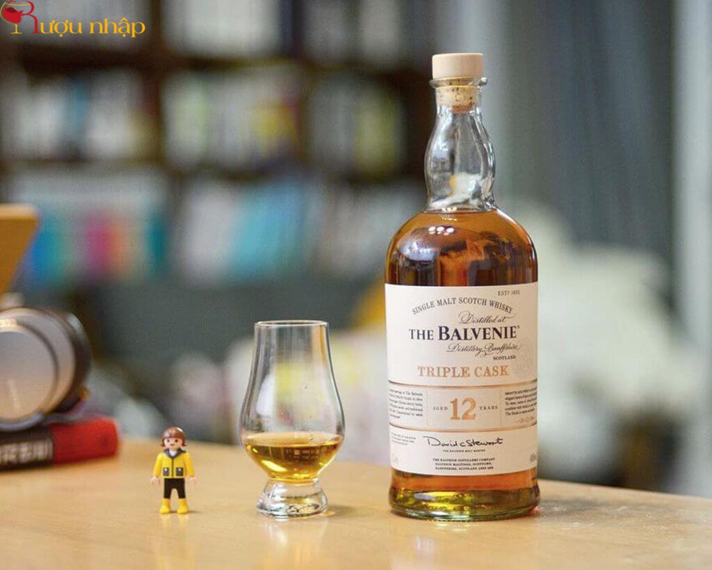 Rượu Balvenie 12 năm Triple Cask 1 lít