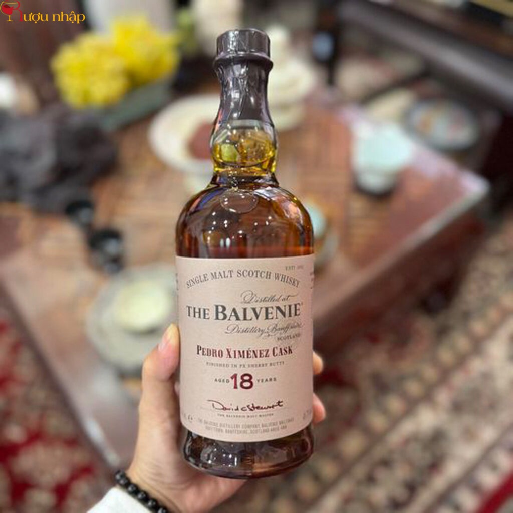 Rượu Balvenie 18 năm Pedro Ximenez Cask
