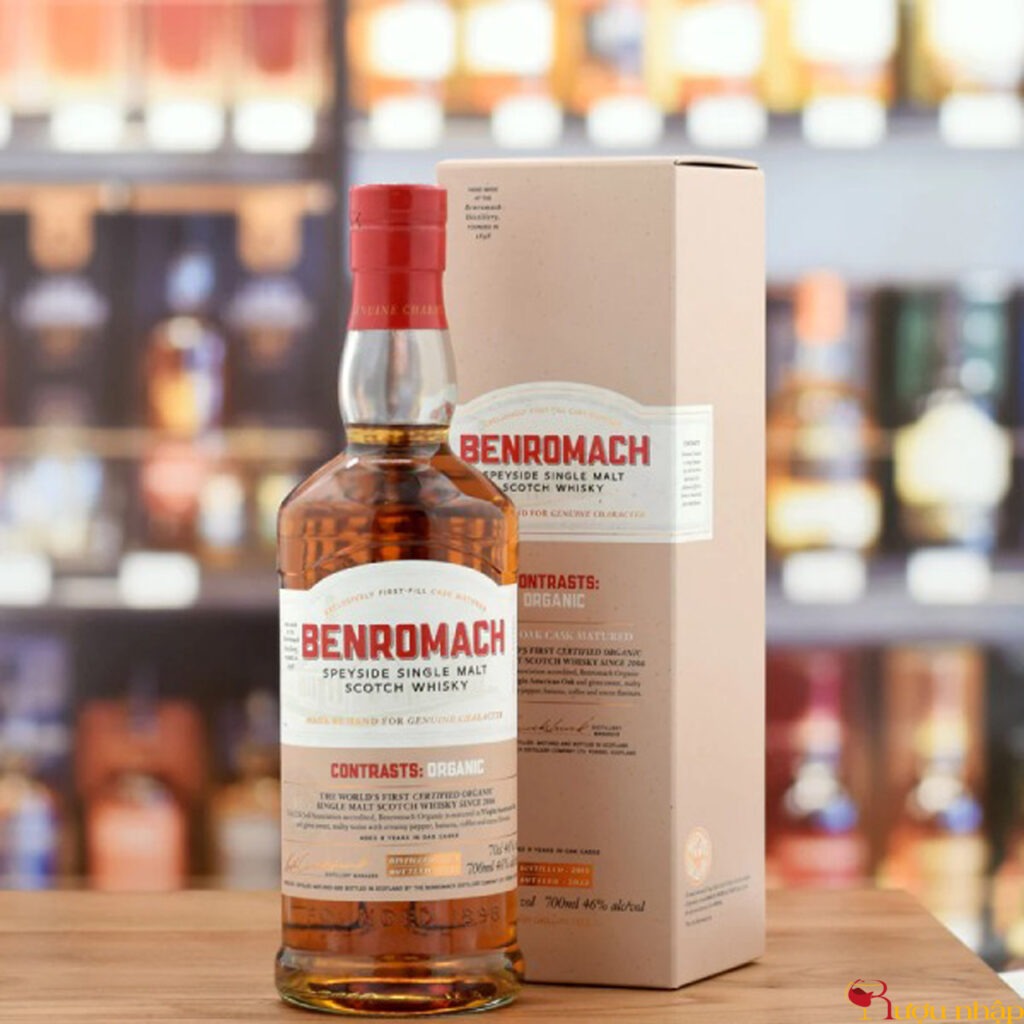 Rượu Benromach 2013 Contrasts Organic