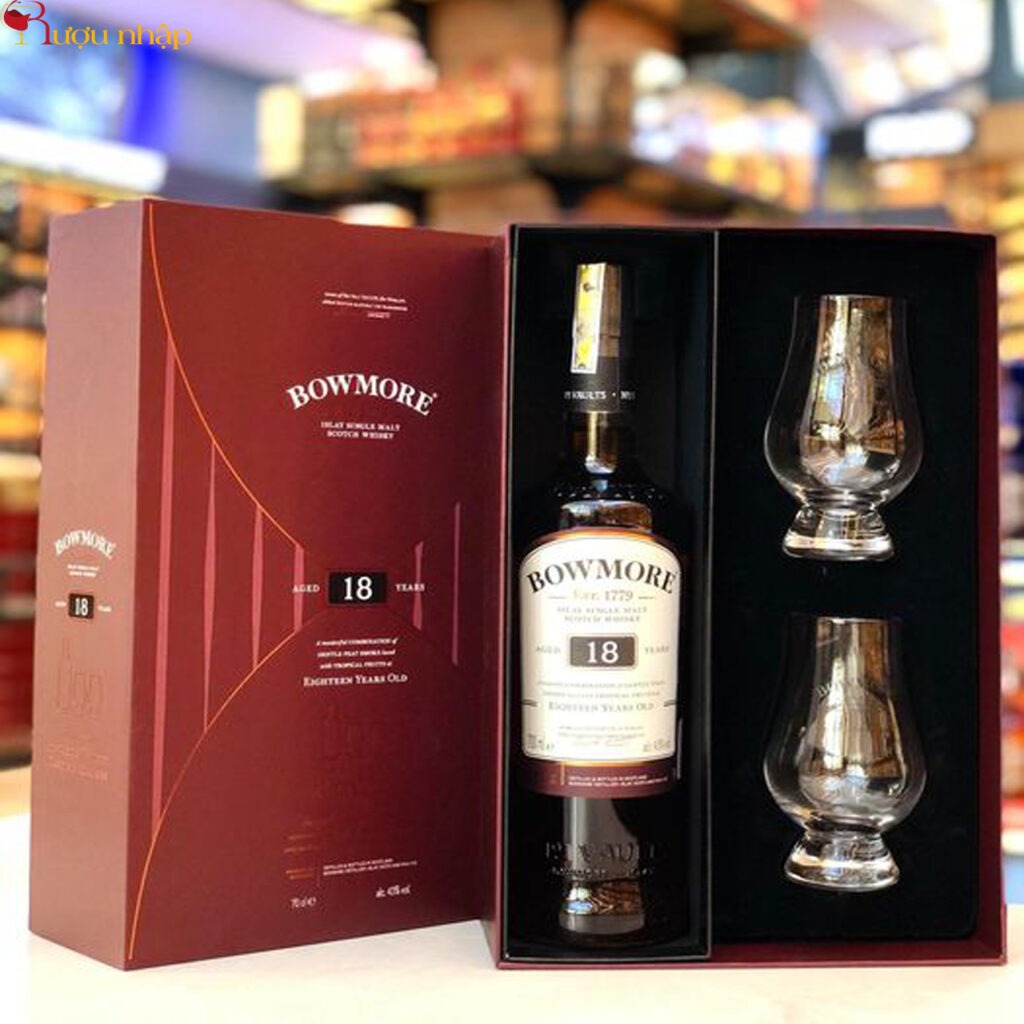 Rượu Bowmore 18 năm