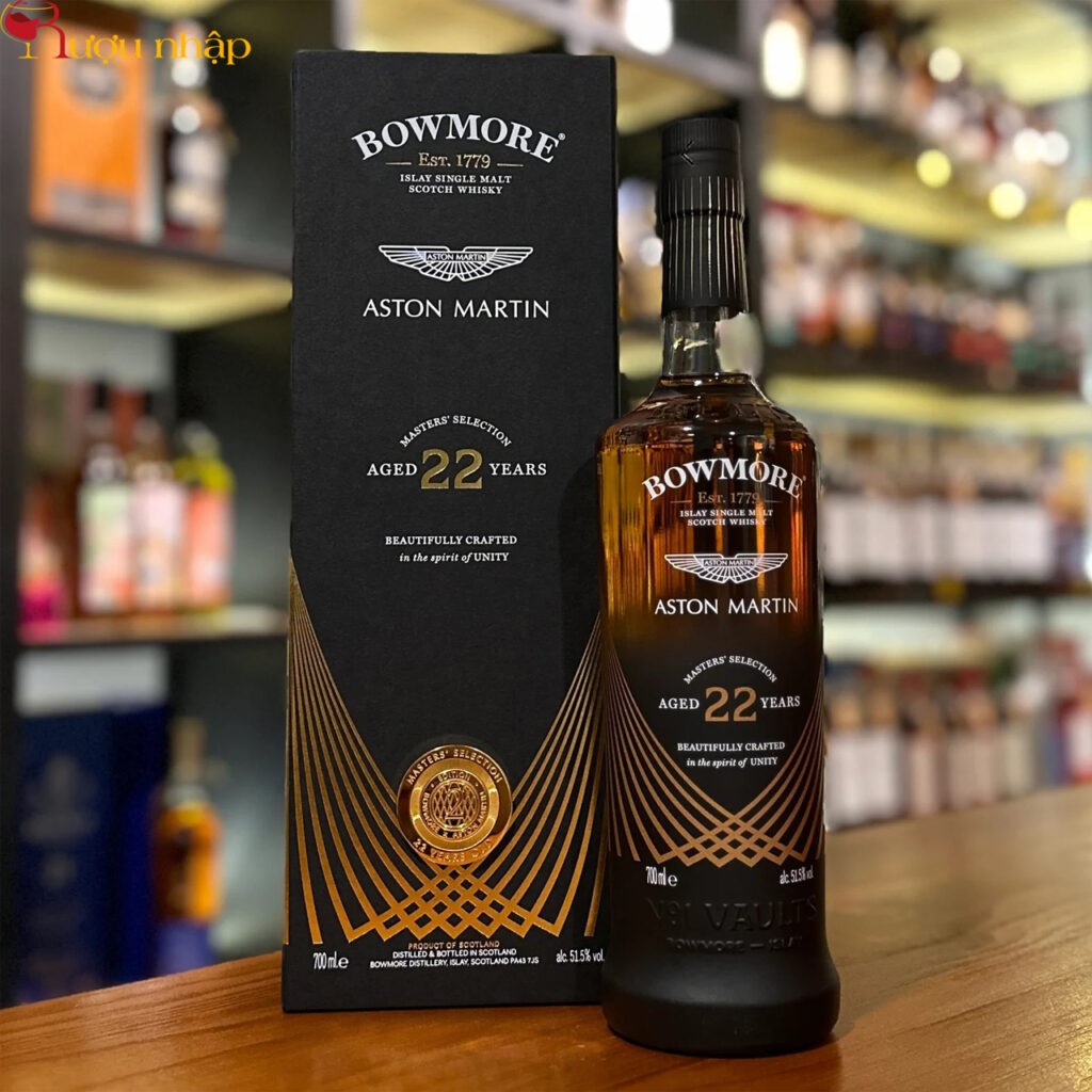 Rượu Bowmore Aston Martin 22 năm