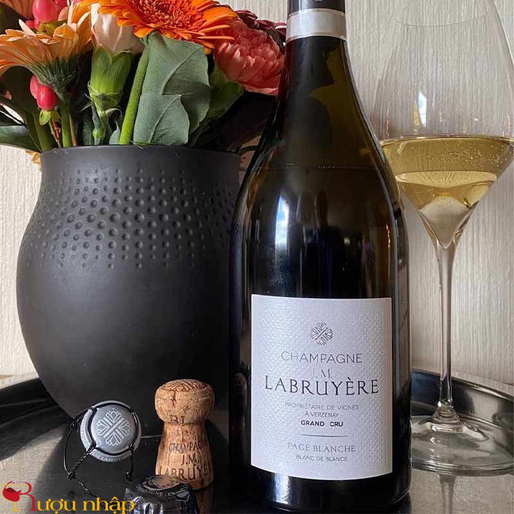 Champagne J.M Labruyere Page Blanche Grand Cru Champagne J.M Labruyere Page Blanche Grand Cru Cao cấp