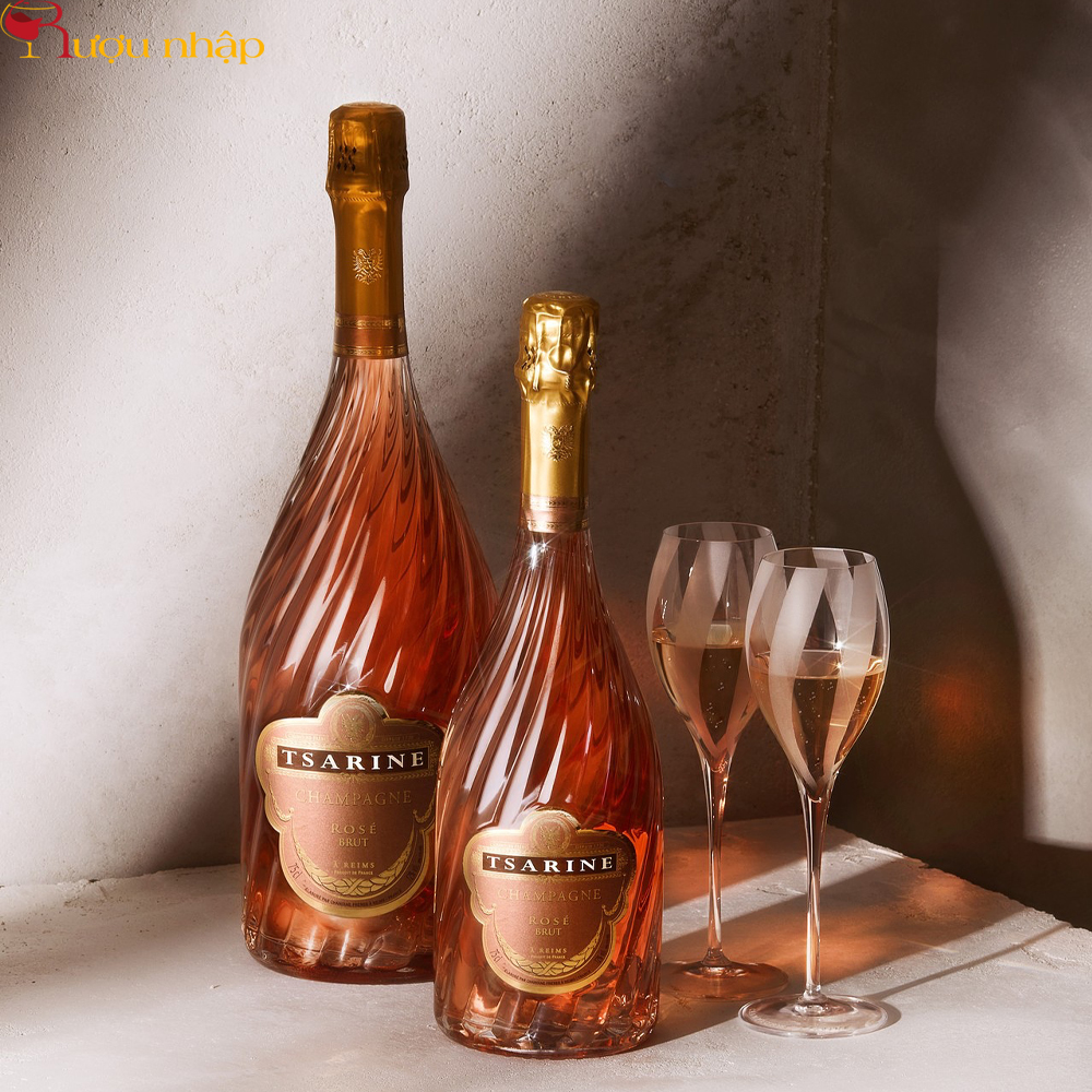 Champagne Tsarine Rose Champagne Tsarine Rose Brut Giá Tốt