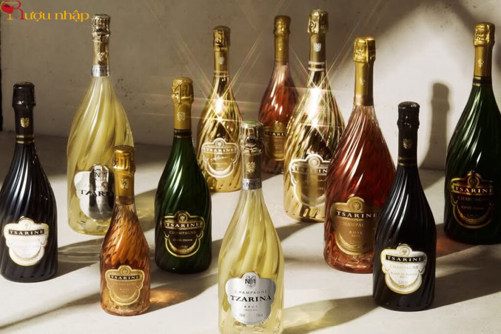 Champagne Tzarina Brut Chính Hãng