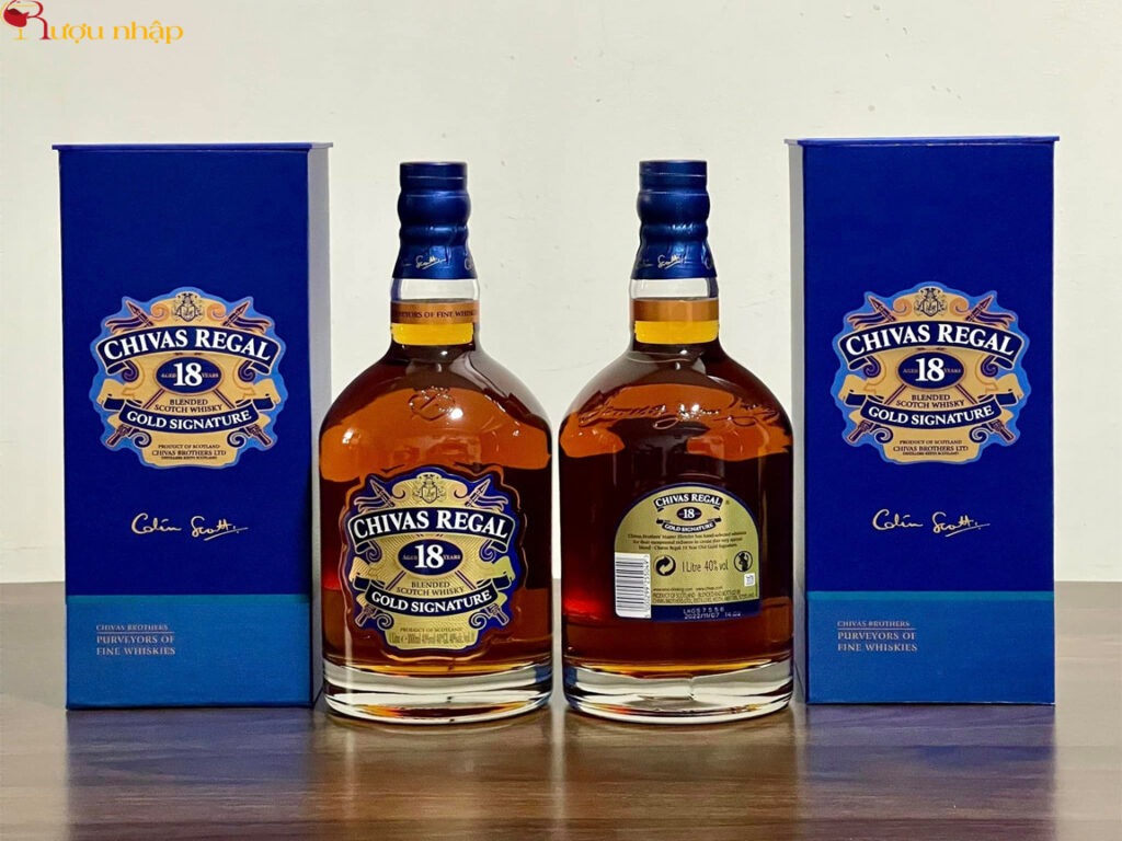 Rượu Chivas 18 năm 1L