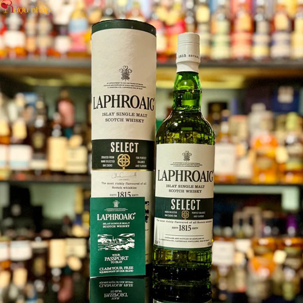 Rượu whisky khói Laphroaig Select