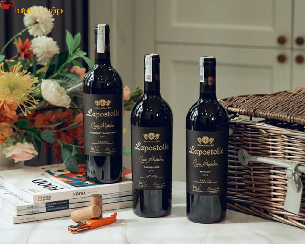 Lapostolle Cuvee Alexandre Merlot Rượu vang Chile Lapostolle Cuvée Alexandre Merlot