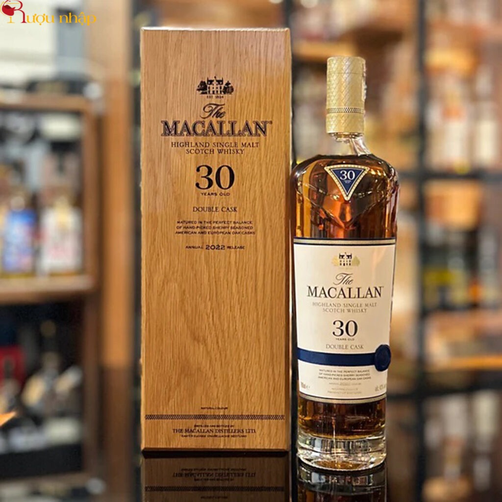Rượu Macallan 30 Năm Double Cask