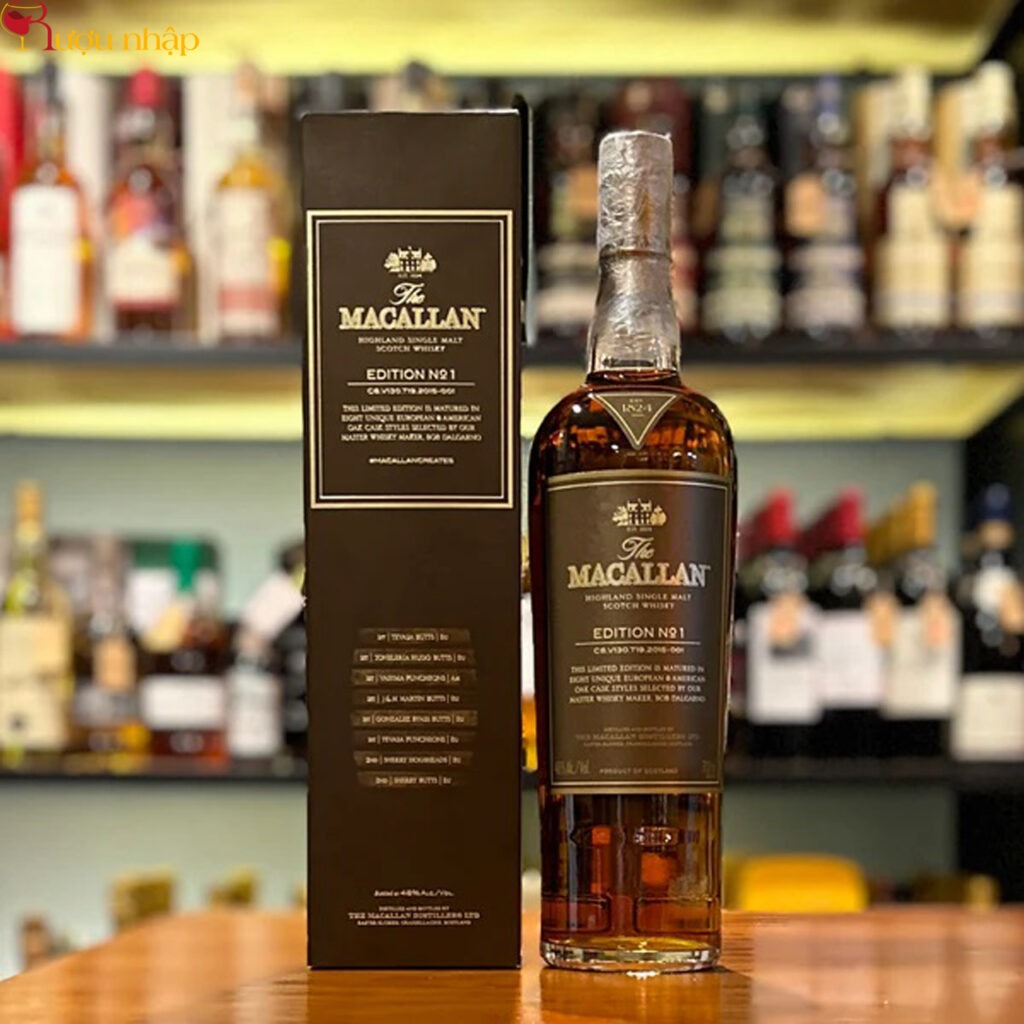 Rượu Macallan Edition No.1