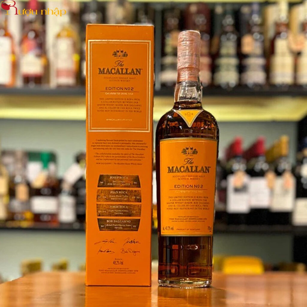 Macallan Edition No.2 Single Malt Scotch