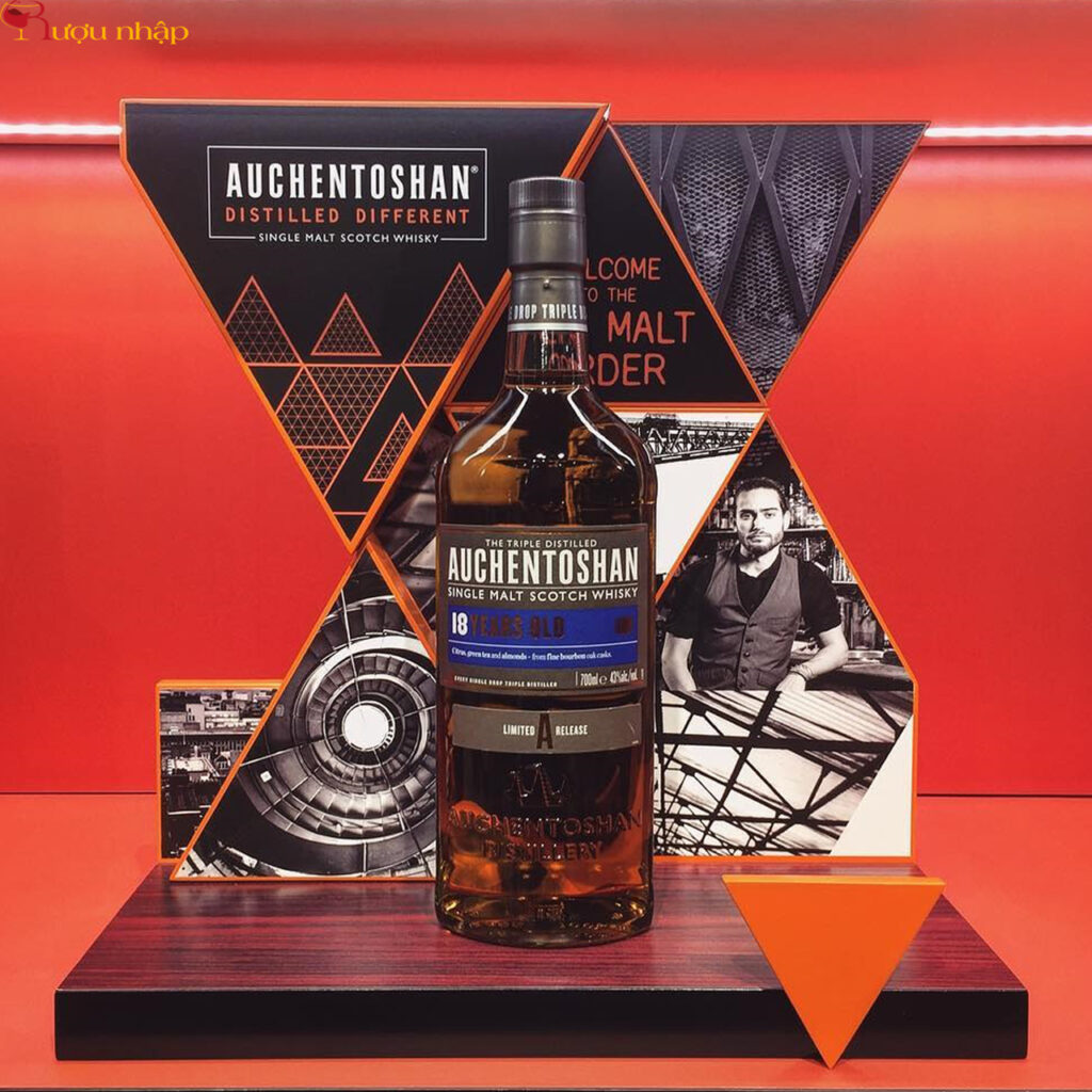 Rượu Auchentoshan 18 năm