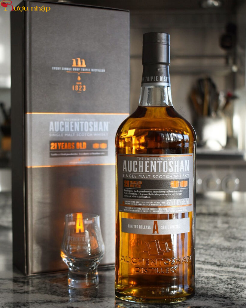 Rượu Auchentoshan 21 năm