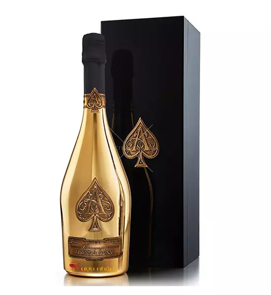 Rượu Champagne Armand De Brignac Gold - Champagne Át Bích