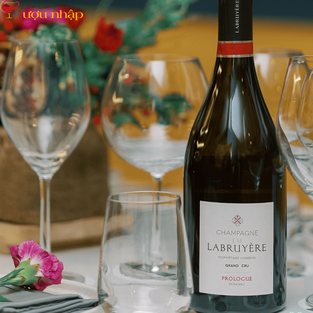 Champagne J.M Labruyere Page Blanche Grand Cru Rượu Champagne J.M Labruyere Page Blanche Grand Cru Cao cấp
