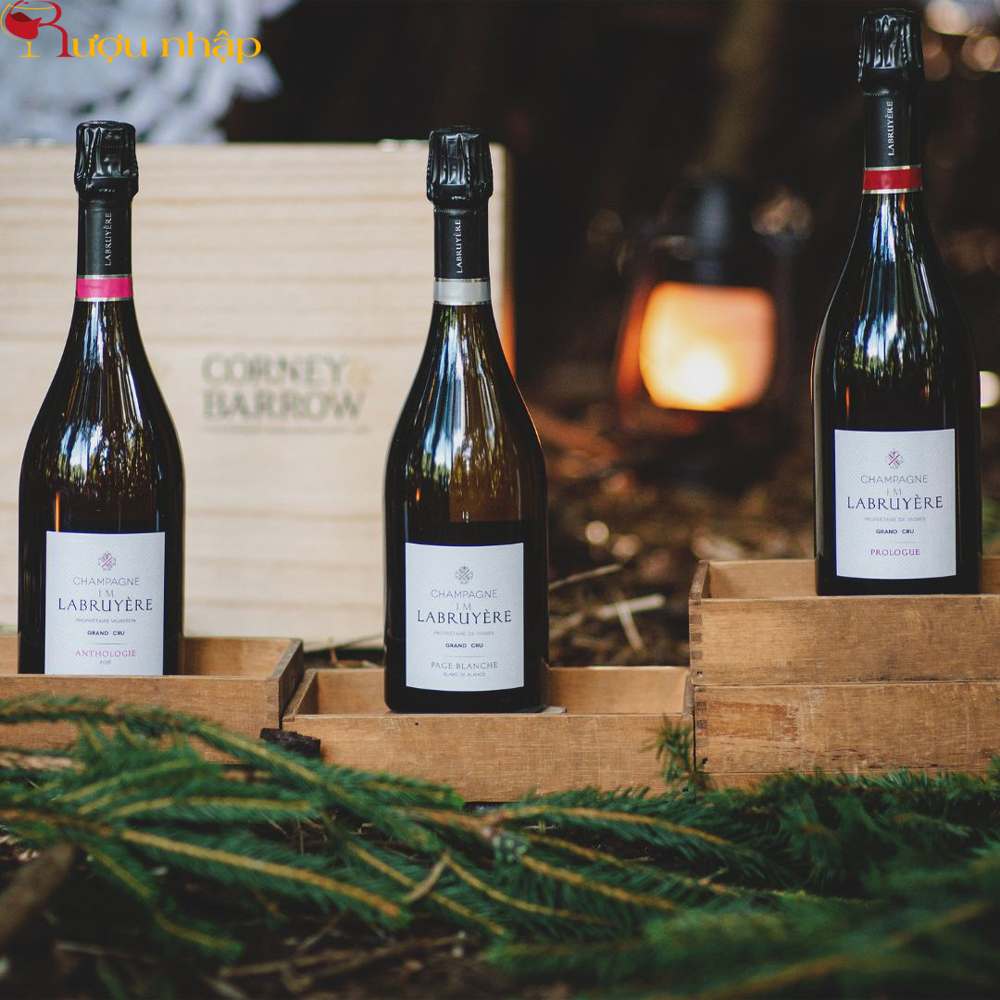 Champagne J.M Labruyere Page Blanche Grand Cru Rượu Champagne J.M Labruyere Page Blanche Grand Cru