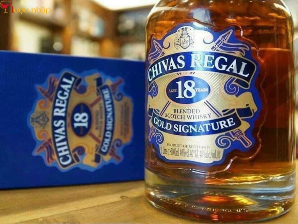 Rượu Chivas 18 năm 1L