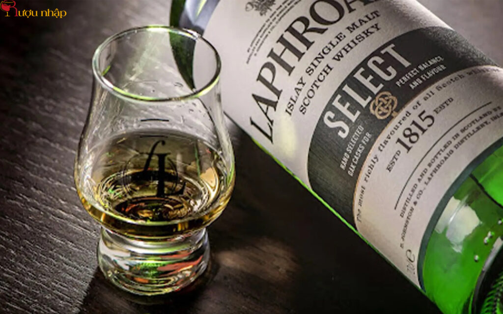 Rượu whisky khói Laphroaig Select