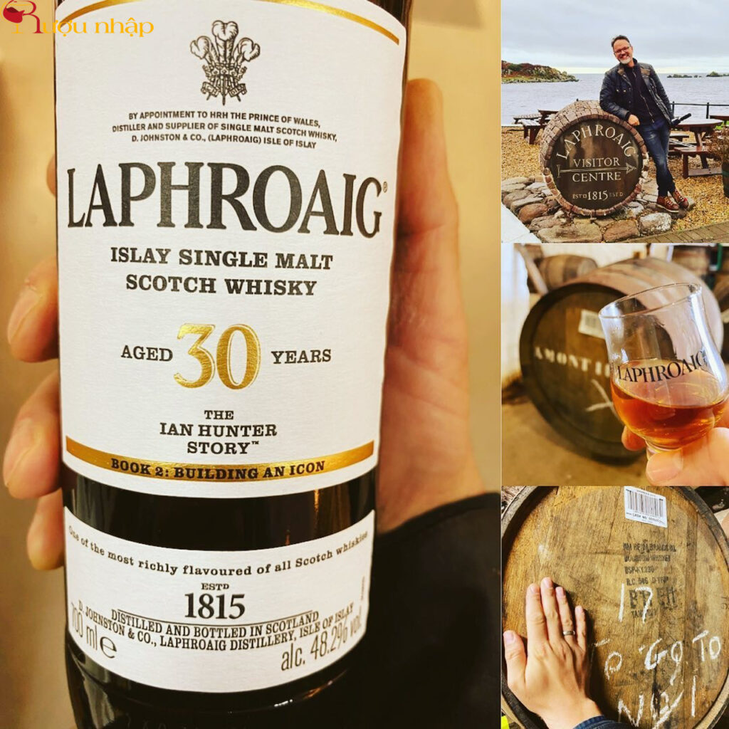 whisky khói Laphroaig 30 Năm