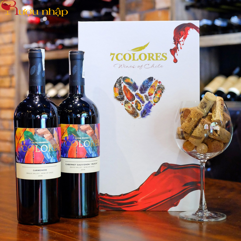 Rượu Vang 7Colores Gran Reserva Carmenère Rượu Vang 7Colores Gran Reserva Carmenère