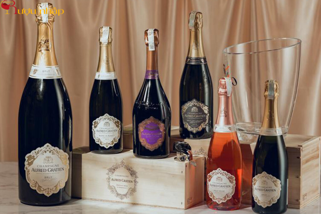 Rượu Vang Pháp Champagne Alfred Gratien Brut